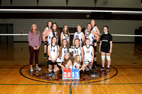 EMMS VOLLEYBALL INDIVIDUAL and TEAM PICTURES 2017
