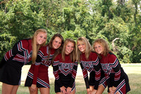 JGHS Varsity, JV, Fresh Cheerleaders Fall 2010